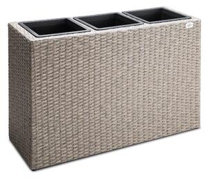 Deuba Ghiveci cu flori 83x30,5x60cm - crem