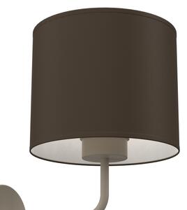 Lampă de perete ARDEN, 1 x E27, 15 W, 230 V, bej/maro