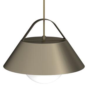 Lustră suspendată pe cablu FUNDA 1xE27/15W/230V bronz