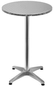 Deuba Masa de bar din aluminiu - Ø60 cm