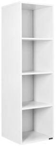 Deuba Bibliotecă Skylar 106x30x30cm - alb
