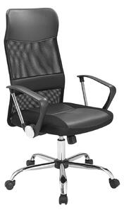 Juskys Scaun de birou Austin - negru
