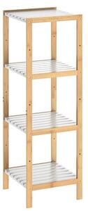 Deuba Raft bambus 110x33x34cm - alb