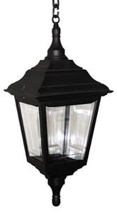 Elstead Lampă suspendată de exterior Kerry, tradițională, Negru, Plastic