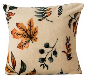 Fata de perna din microplus AUTUMNA 45x45 cm, crem