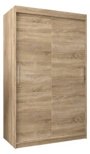 Dulap de haine 120 cm Toki (stejar sonoma + stejar sonoma). 1064816