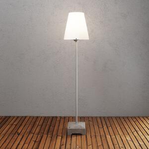Konstsmide NEW LUCCA lampă de podea pentru terasă, 131 cm, Alb, Plastic, Modern