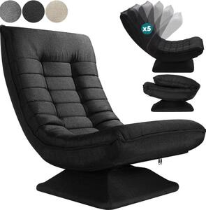Deuba Scaun de lounge - negru