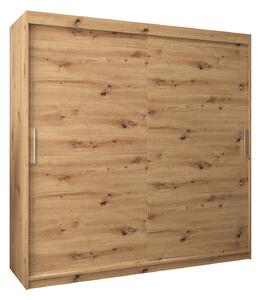 Dulap de haine 200 cm Toki (stejar artisan + stejar artisan). 1064855