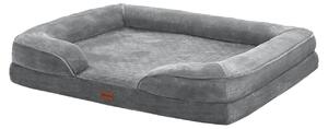 Juskys Pat pentru caini Sheena XL 105 x 82 cm - gri