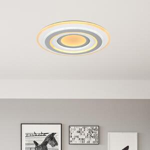 Sabatino plafonieră LED, Ø 48 cm, alb/antracit, CCT