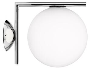 Aplică de perete FLOS IC C/W1, crom Ø 20 cm