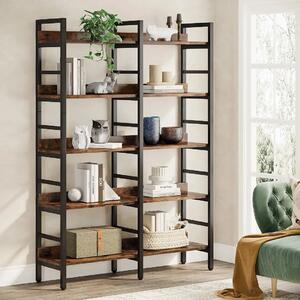 Biblioteca , stil industrial seria A-627,180x30x120 cm