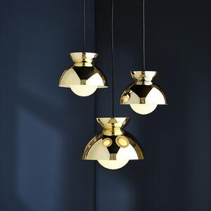 FRANDSEN Lampă suspendată Butterfly, alamă, Ø 29 cm