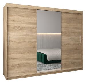 Dulap de haine 250 cm Toki 1 (stejar sonoma + stejar sonoma). 1064956