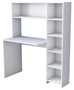 Birou HA104, alb, PAL melaminat, 80x40x75 cm