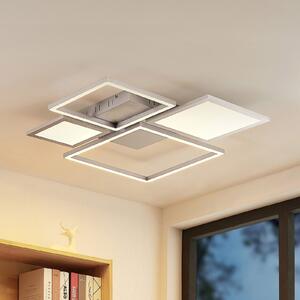 Lucande Narumi LED plafonieră LED CCT, 75 cm, alb