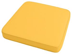 Perna de scaun pentru exterior VIREON 44x45 cm, mustar