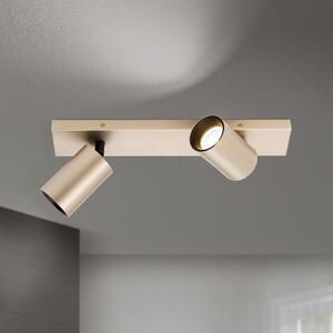 Spotlight Sean, 2 lumini, auriu, metal, montat pivotant