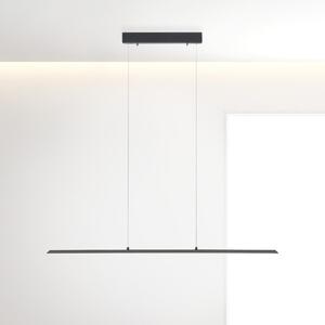 PURE LED lampă suspendată Lite, antracit, 100 cm, CCT, dimabil