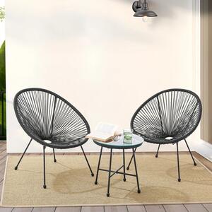 Juskys Set de balcon Ostana