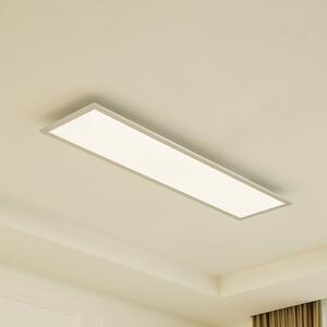 Arcchio Panou LED Lyndra, 120 cm, argintiu, aluminiu, dimabil, CCT