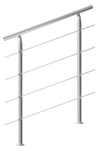 Deuba Balustradă de scări cu 4 bare - 100 cm