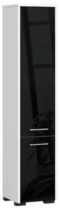 Dulap de baie Farid TYP4 (Negru lucios). Promo -20%. 1069850
