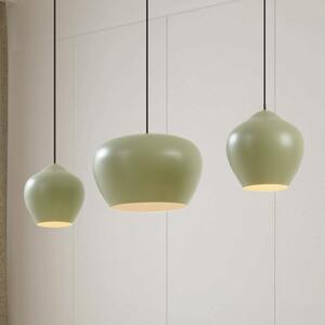 Lucande lampă suspendată Malisa, verde, 3 becuri, metal, lungime 90cm