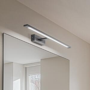 TK Lighting Aplică de perete Gallery LED, negru, metal, lățime 62 cm, IP44, Negru, Baie, Metal, Modern, Soclu de perete jos