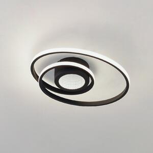 Lindby plafonieră LED Thalina, 45cm, dimabil, Infinity Tunnel