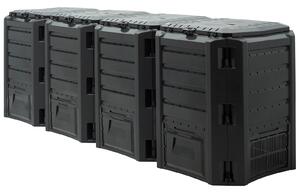 Deuba Compostor 1600 L - negru