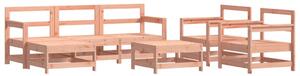 Set mobilier de grădină, 7 piese, lemn masiv douglas