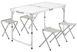 Deuba Set de camping 5 piese - alb