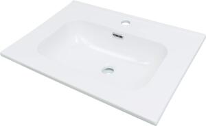 TUBO – Lavoar ceramic, încastrat, 60 cm Finisaj: Alb lucios (CTU_6U6W)