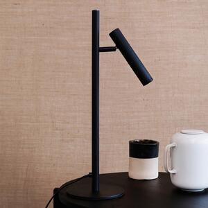 Dyberg Larsen Carlo 1 LED lampă de masă, bec, reglabil, Negru, Studiu / Birou, Metal, Scandinavă, Lumină de lectură