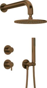 SILIA – Set de duș cu montare îngropată Finisaj: Bronz periat (NQS_C9YK)
