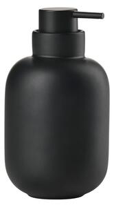 Dozator de săpun lichid negru din gresie ceramică 300 ml Sensu – Zone