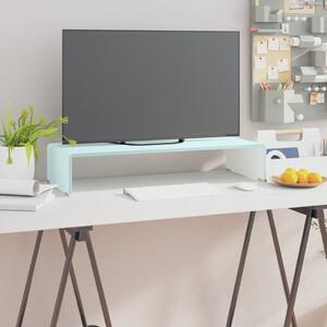 Stativ TV/Suport monitor, sticlă, verde, 70 x 30 x 13 cm