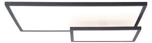 Bility plafonieră LED, lungime 62 cm, cadru negru