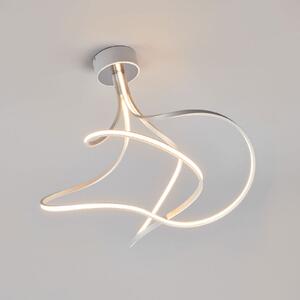 Plafonieră LED Lungo alu, înălțime 42 cm