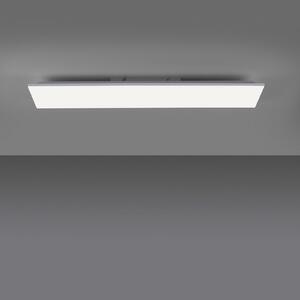 JUST LIGHT. GmbH Plafonieră LED Yukon 100x25cm, RGB/CCT, reglabil, Alb, Camera de zi / sufragerie, Metal, Modern