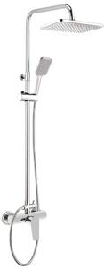 Pălărie de duș TUBO, cu baterie, reglabilă, finisaj cromat – Cod NUT_04XM