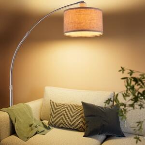Deuba Lampă arcuită de design - reglabilă 150 - 175 cm