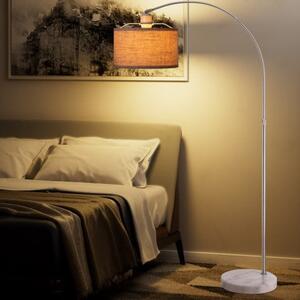 Deuba Lampă arcuită de design - reglabilă 150 - 175 cm