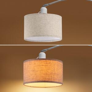 Deuba Lampă arcuită de design - reglabilă 150 - 175 cm