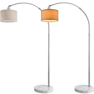Deuba Lampă arcuită de design - reglabilă 150 - 175 cm