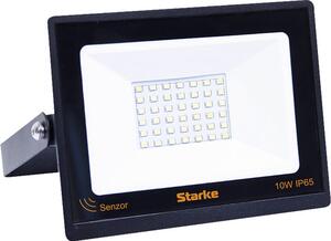 Proiector LED exterior Starke 10W 1000 lumeni IP65, senzor de mișcare, lumină rece