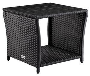 Deuba Masa din ratan Vedis 45x45x40cm - neagra