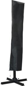 Husă de protecție pentru umbrelă Soluna 235x55 cm negru